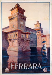 Plakatreklame for Ferrara, 1928